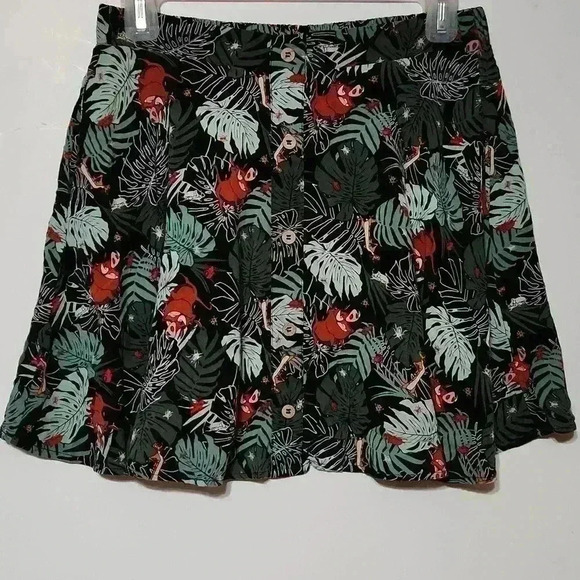 Disney Her Universe Lion King Pumba Timon skater skirt size small - Picture 1 of 6